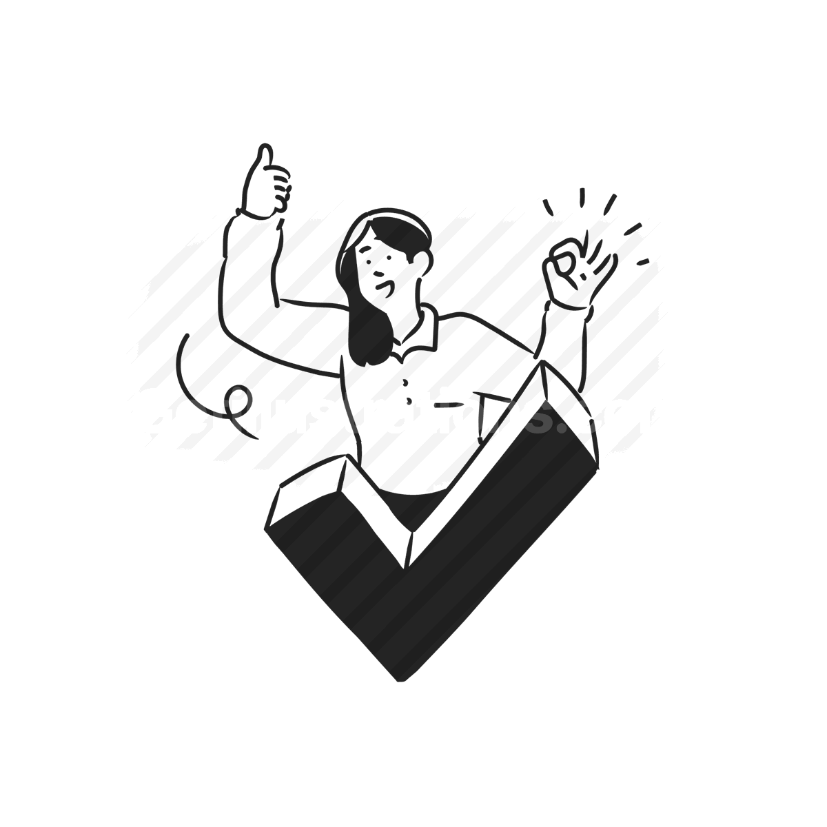 Achievement and Success illustration preview image